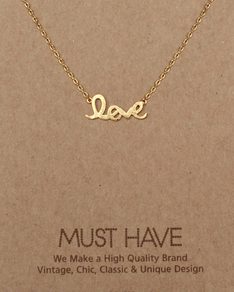 MUST HAVE series: Gold Love