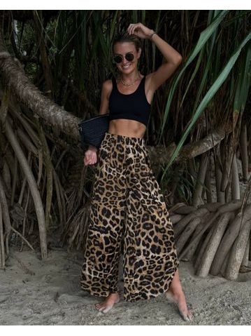 Leopardí kalhoty Cali BeChick ❤