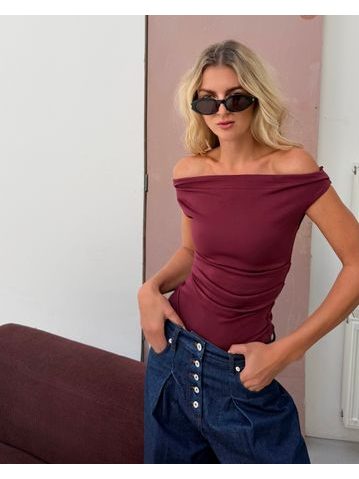 Burgundy Helene BeChick Top ❤