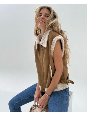 Koňaková vesta Shearling BeChick ❤