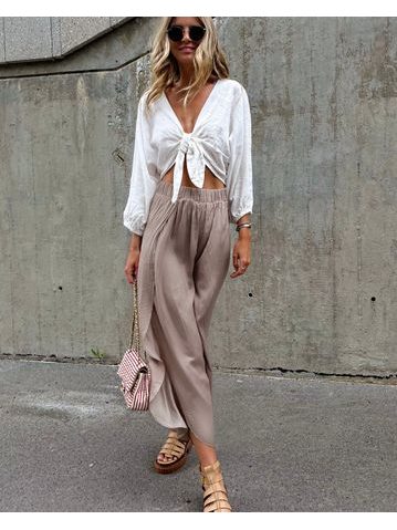 Beige Cali pants BeChick ❤