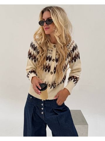 Sienna Cream Cardigan BeChick ❤