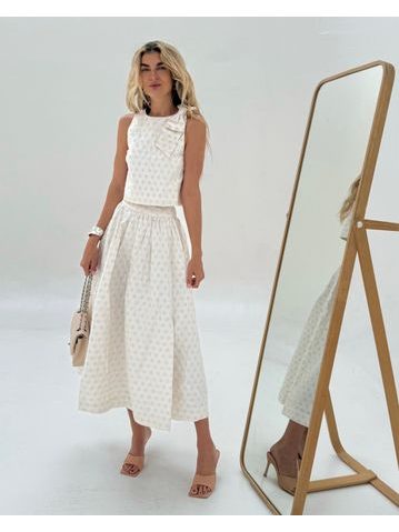 Set Topu a Sukně Dotts BeChick ❤