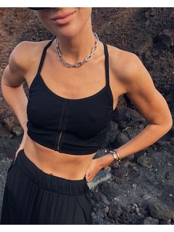 Black sports bra Kiara BeChick ❤