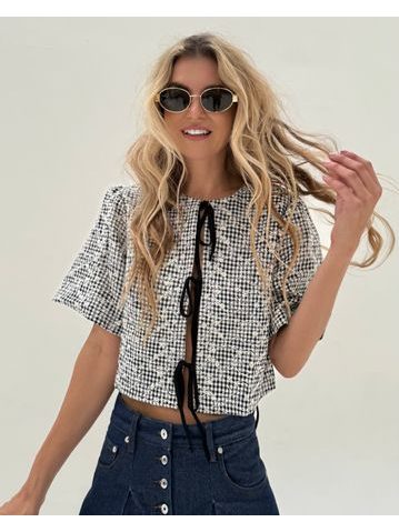 Kostkovaný top Millie BeChick ❤