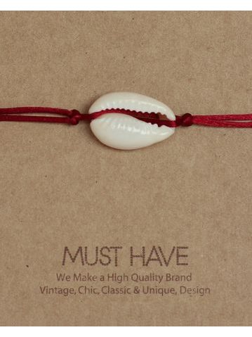 MUST HAVE series: Náramek Red Shell bracelet