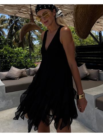 Černé šaty Glow BeChick ❤