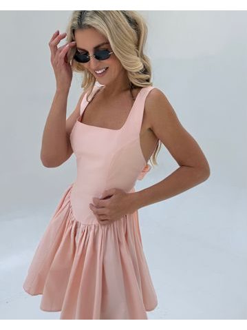 Powder Pink Cotton Dress Ballerina BeChick ❤