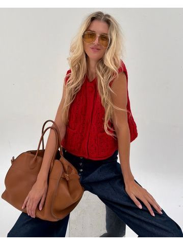 Red Parker Jumper BeChick ❤