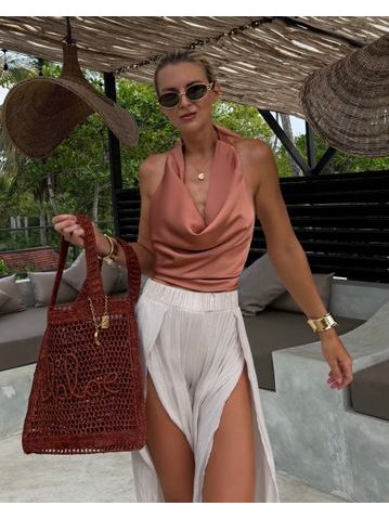 Open back top Bronze BeChick ❤
