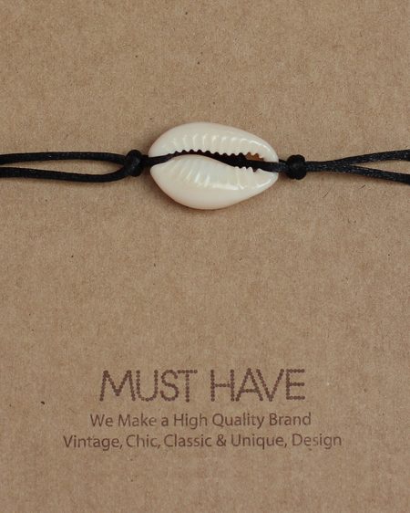 MUST HAVE series: Náramek Black Shell bracelet