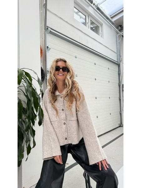 Béžový kabát Papyrus BeChick ❤