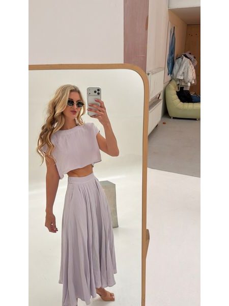 Lavender Top &amp; Skirt Set BeChick ❤
