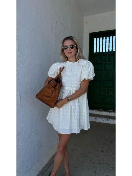 Krémové šaty Winter Doll BeChick ❤