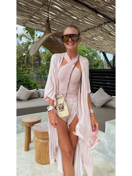 Powder Pink Cali Bechick Kimono ❤