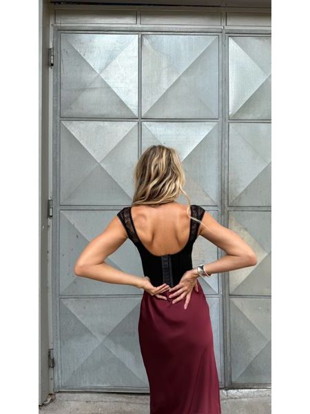 Black corset top Luise BeChick ❤