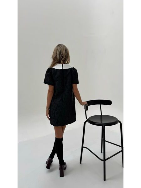 Černé šaty Collar Bow BeChick ❤