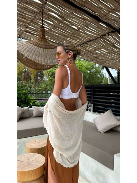 White Sports Bra Band BeChick ❤