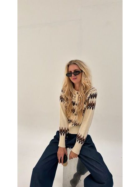 Sienna Cream Cardigan BeChick ❤