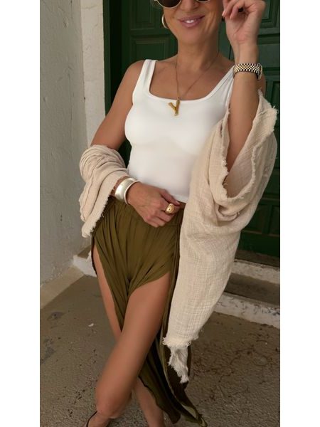 White Sports Bra Back Cross BeChick ❤