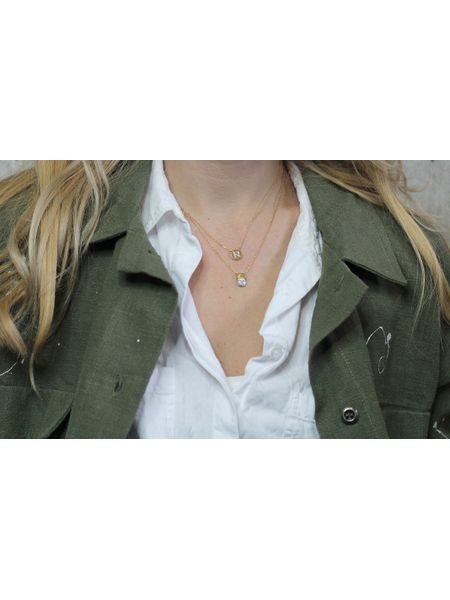 MUST HAVE series: Initial Gold Necklace Letter R