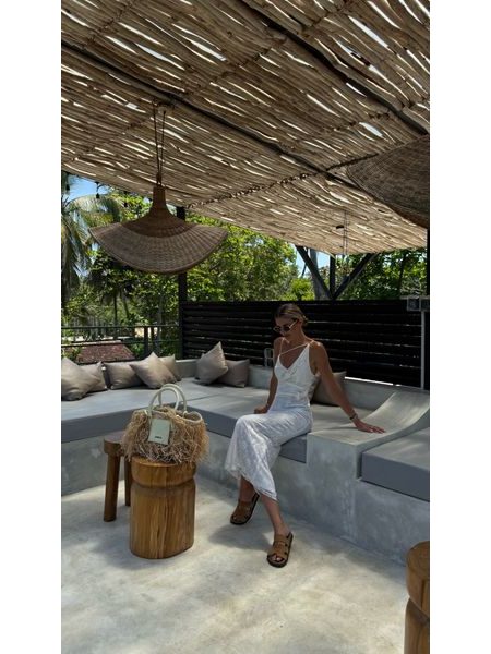 Cream Lace Dress Rose BeChick