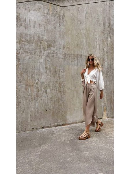 Beige Cali pants BeChick ❤