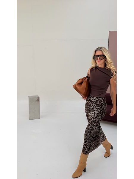 Leopardí mesh sukně Muse BeChick ❤