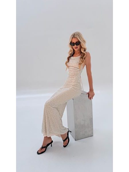 Cream Sparkle Dream Dress BeChick ❤