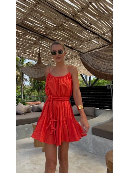 Oranžové šaty Samantha BeChick ❤