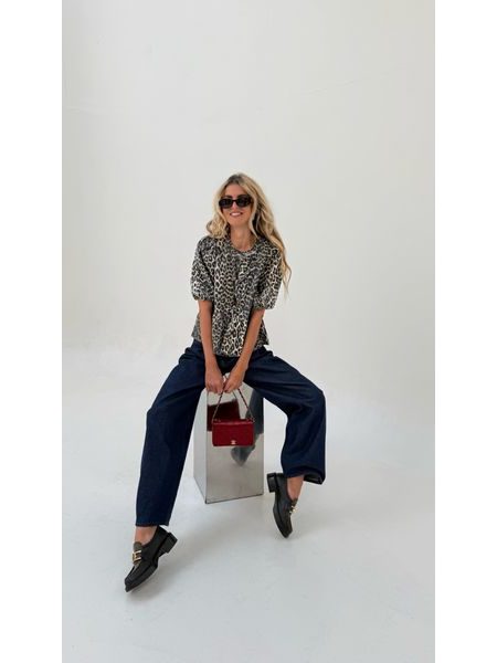 Leopard Print Cotton Sky Top BeChick ❤