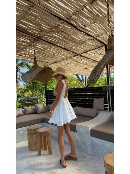 White Saint Barth BeChick Dress ❤