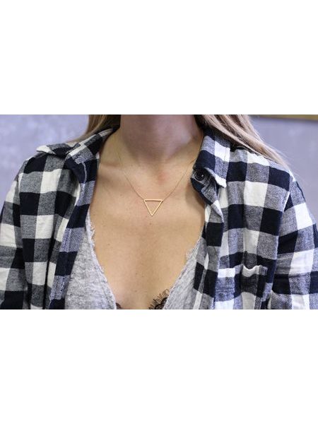 MUST HAVE series: Gold Triangle Pendant