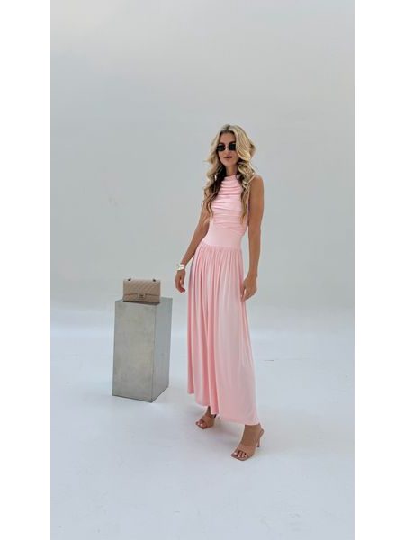 Powder Pink Laguna Blush Dress BeChick ❤