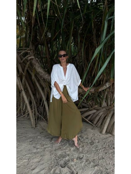 Khaki kalhoty Cali BeChick ❤