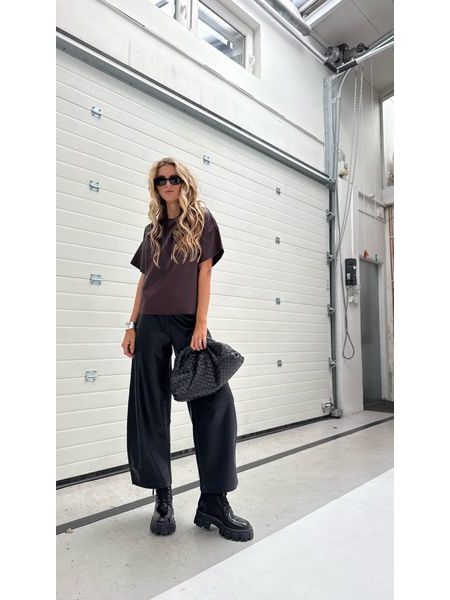 Vínový top Loose Fall BeChick ❤