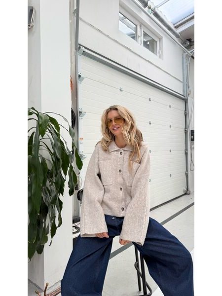 Béžový kabát Papyrus BeChick ❤