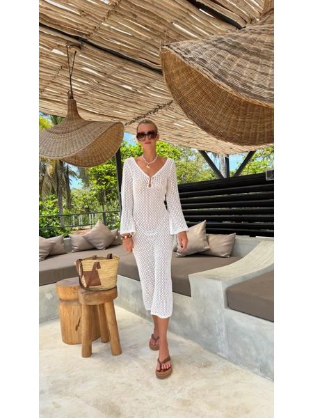 White Dress Sea Shell BeChick ❤