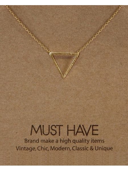 MUST HAVE series: Gold Triangle