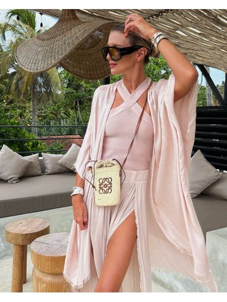 Powder Pink Cali Bechick Kimono ❤