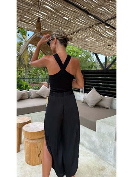 Black Bodycon Twist Top BeChick ❤