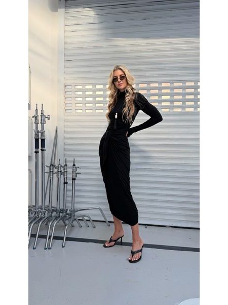 Black Knotty Dress BeChick ❤