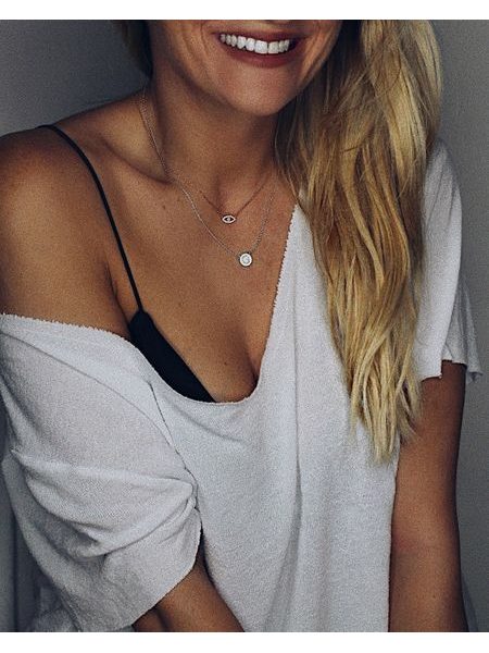 MUST HAVE series: Initial Silver Necklace Letter G