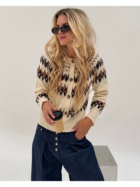 Sienna Cream Cardigan BeChick ❤