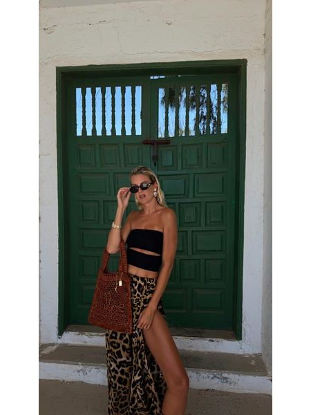 Black Cut Out Top BeChick ❤