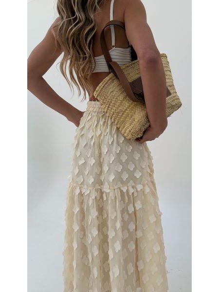 Cream Butterfly Skirt BeChick ❤