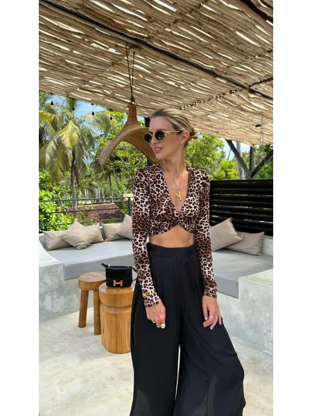 Leopardí top Twist Bechick ❤