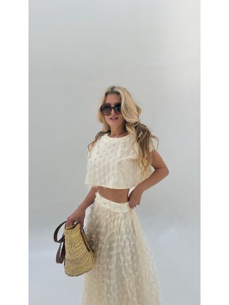 Flower Spring Top &amp; Skirt Set BeChick ❤