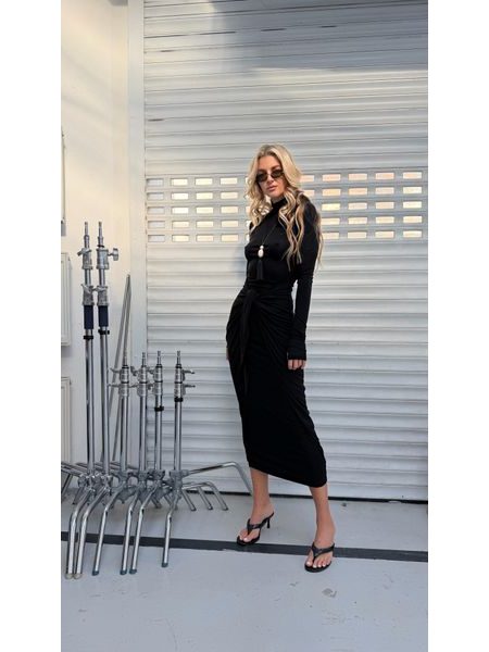 Black Knotty Dress BeChick ❤