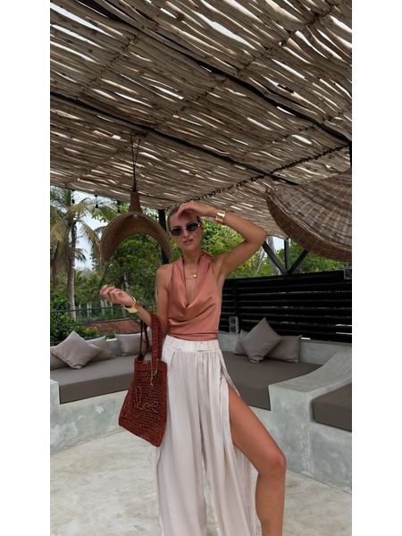 Open back top Bronze BeChick ❤